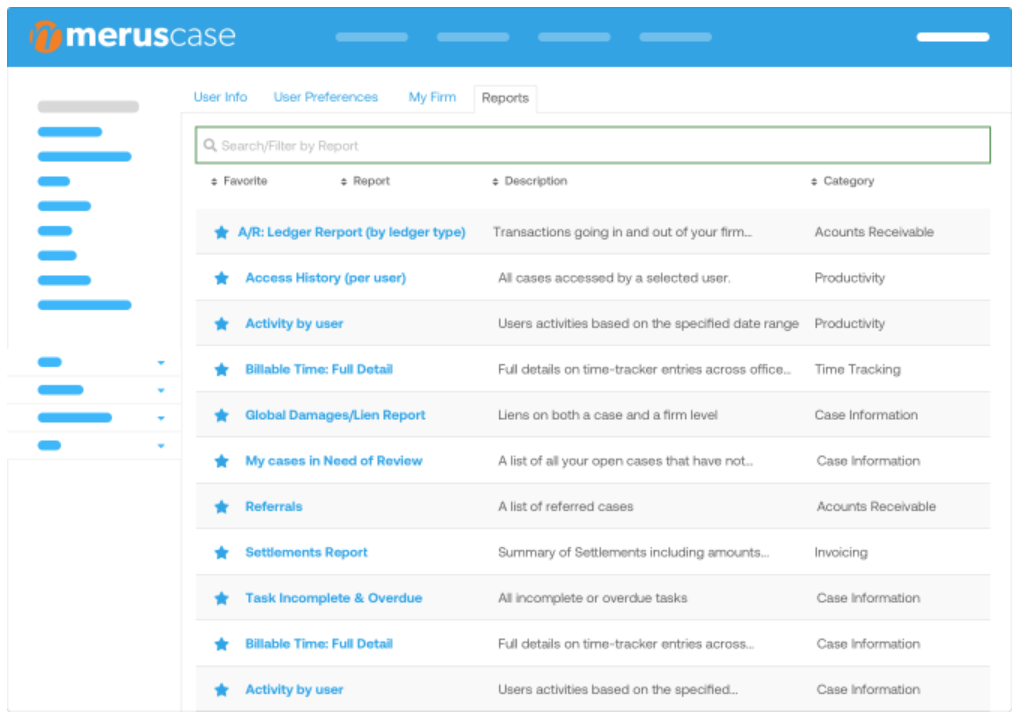 MerusCase – Easy client management