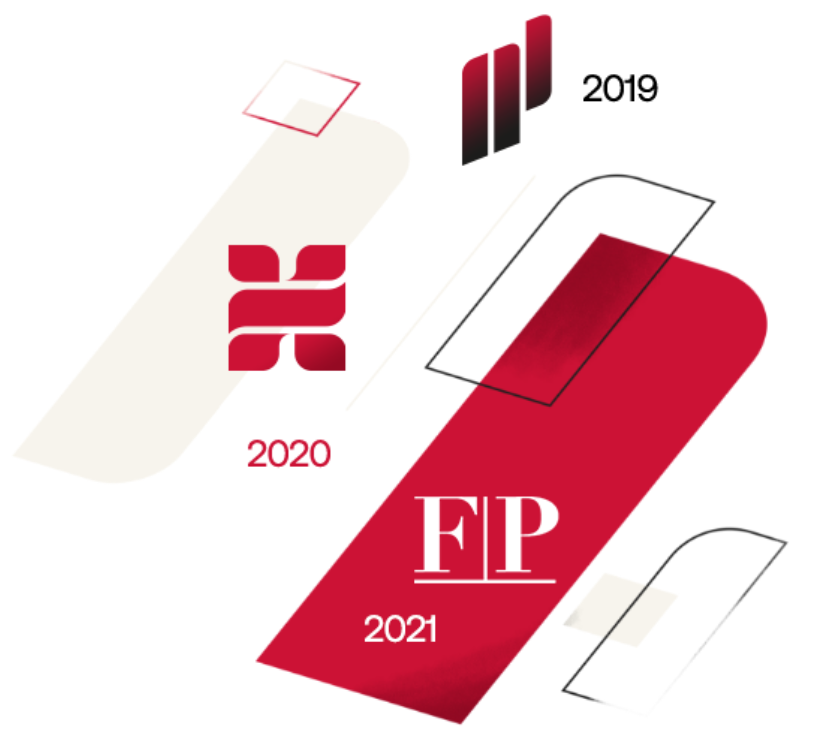 Illustrated timeline: Paradigm 2019, Headnote 2020, Francisco Partners 2021